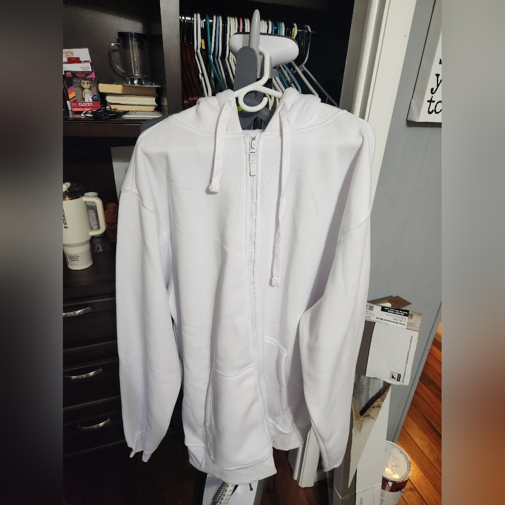 Men's White Performance Jacket